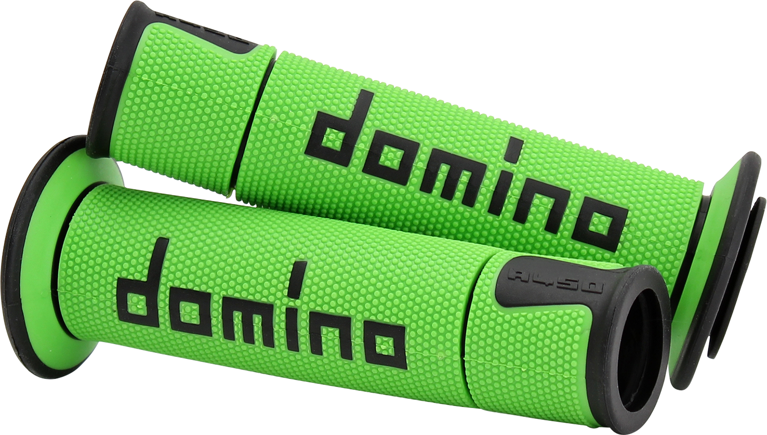 G2 ERGONOMICS CORP. A450 Grips - Domino - Green/Black A45041C4044B7-0