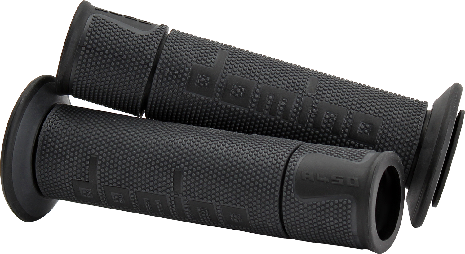 G2 ERGONOMICS CORP. A450 Grips - Domino - Dark Gray/Black A45041C4070B7-0