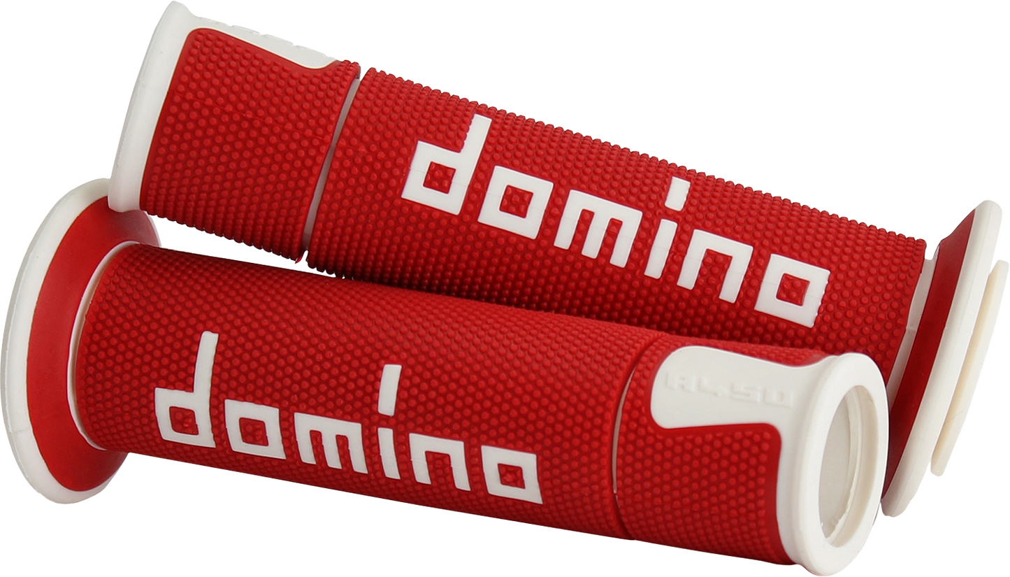 G2 ERGONOMICS CORP. A450 Grips - Domino - Red/White A45041C4642B7-0