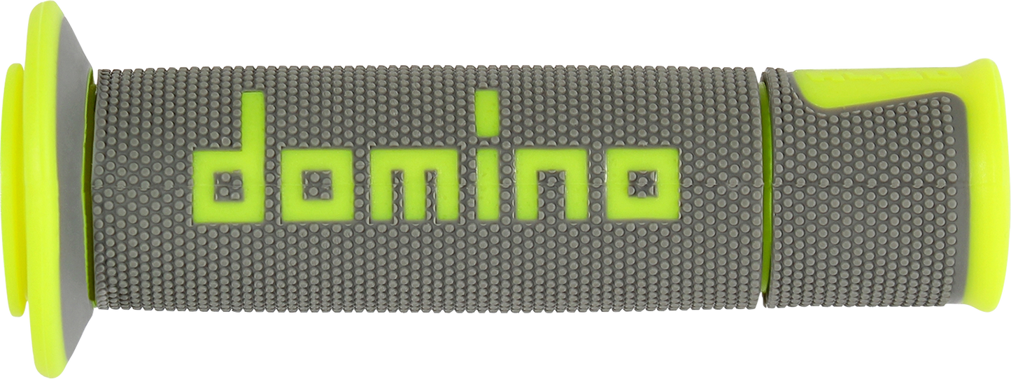 G2 ERGONOMICS CORP. A450 Grips - Domino - Gray/Fluorescent Yellow A45041C5052B7-0