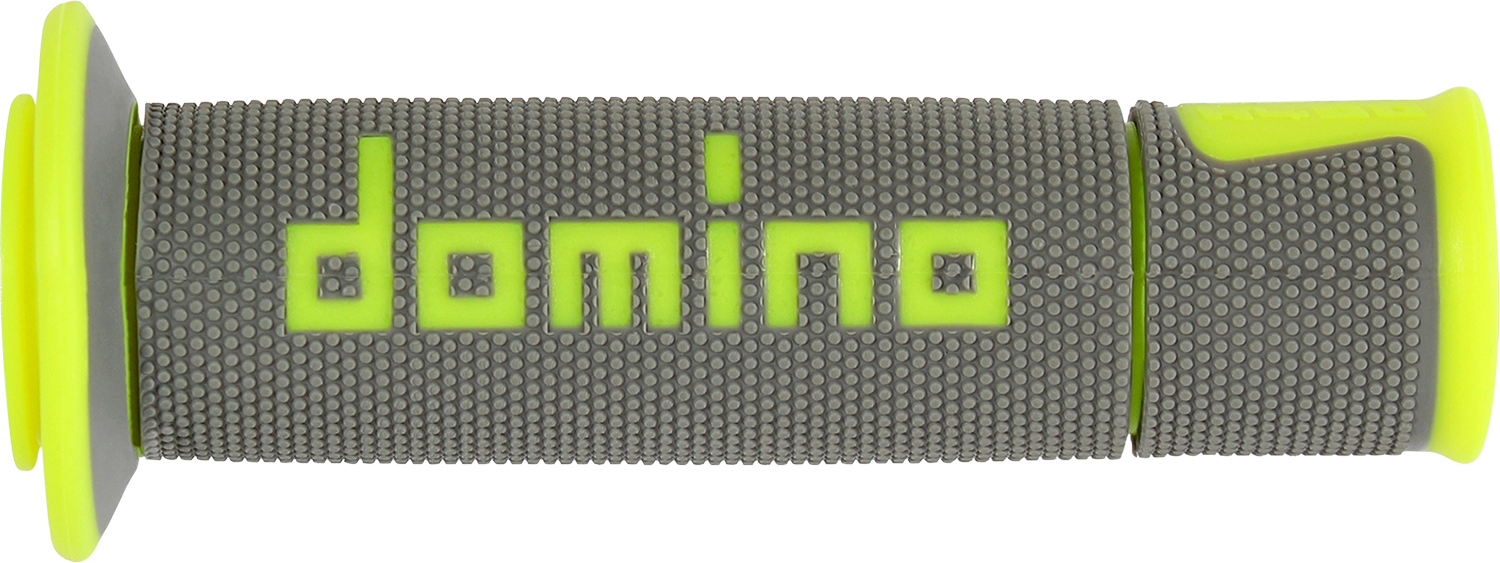 G2 ERGONOMICS CORP. A450 Grips - Domino - Gray/Fluorescent Yellow A45041C5052B7-0