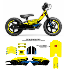 D'COR VISUALS STACYC™ Stability Cycle Graphic Kit - 12" & 16" - Suzuki 10-80-207