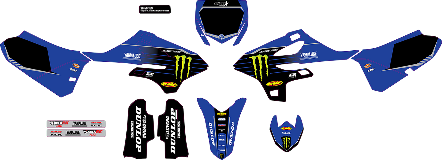 D'COR VISUALS Graphic Kit - '22-'23 Monster Energy Star - YZ 85 20-50-153