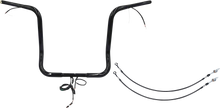 FAT BAGGERS INC. EZ Install Wired 1-1/4" Round Top Handlebar Kit - 16" - Black 901516-B