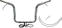 FAT BAGGERS INC. EZ Install Wired 1-1/2" Round Top Handlebar Kit - 14" - Chrome 802514
