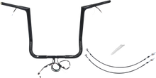 FAT BAGGERS INC. EZ Install Wired 1-1/4" Flat Top Handlebar Kit - 16" - Black 701216-B