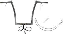 FAT BAGGERS INC. EZ Install Wired 1-1/4" Pointed Top Handlebar Kit - 16" - Chrome 902916