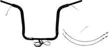 FAT BAGGERS INC. EZ Install Wired 1-1/2" Round Top Handlebar Kit - 16" - Black 802516-B