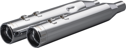 KHROME WERKS 4-1/2" HP-Plus® Slip-On Mufflers - Chrome Klassic Tip 202925