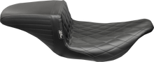LE PERA Kickflip Seat - Diamond - Black - FL '97-'07 LH-597DM