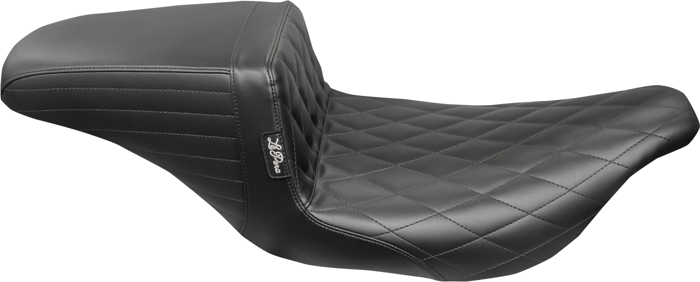 LE PERA Kickflip Seat - Diamond - Black - FL '97-'07 LH-597DM