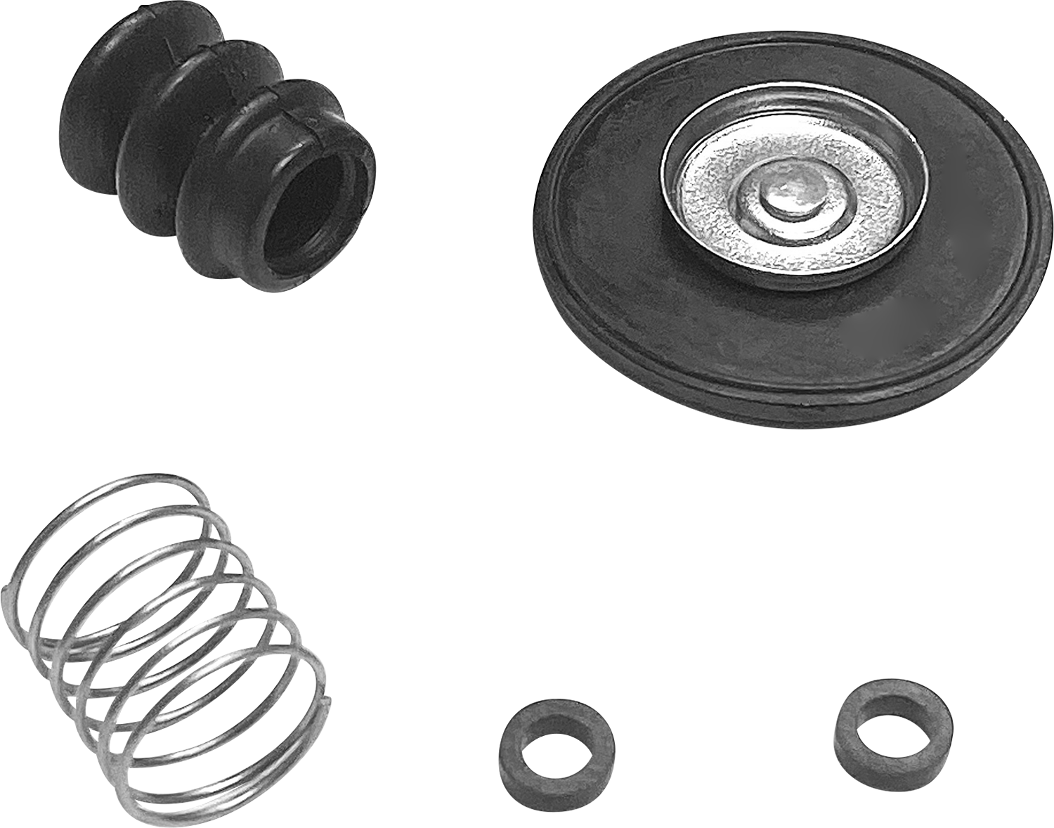 K&S TECHNOLOGIES Diaphragm Rebuild Kit - CV/Keihin Carbs 56-1407