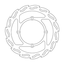 MOTO-MASTER Brake Rotor - Front - Flame 110288-PU