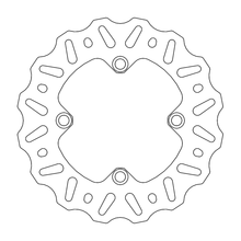 MOTO-MASTER Brake Rotor - Rear - Nitro 110361-PU