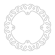 MOTO-MASTER Brake Rotor - Rear - Nitro 110365-PU