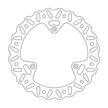 MOTO-MASTER Brake Rotor - Front - Nitro 110373-PU