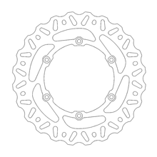 MOTO-MASTER Brake Rotor - Rear - Nitro 110376-PU
