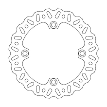 MOTO-MASTER Brake Rotor - Rear - Nitro 110715-PU