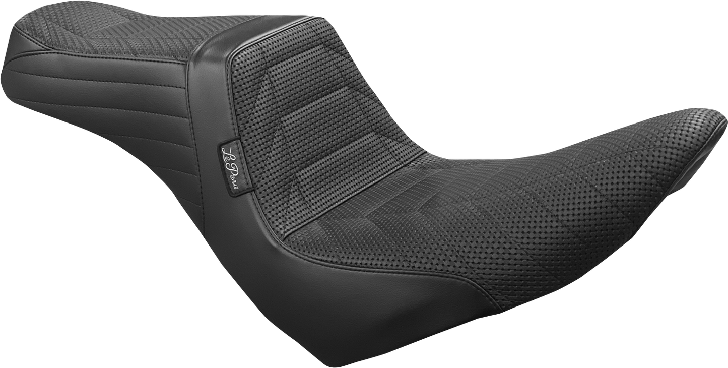 LE PERA Tailwhip Seat - Track Pleat - Black '18-'23 LYR-580TRKPT