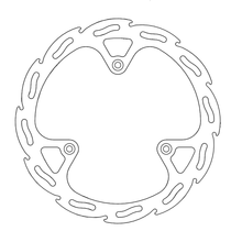 MOTO-MASTER Brake Rotor - Front - Flame 110244-PU