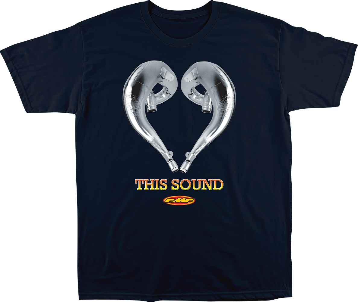 FMF Love This Sound T-Shirt - Navy - XL SP23118915NVYXL