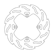 MOTO-MASTER Brake Rotor - Rear - Flame 110269-PU