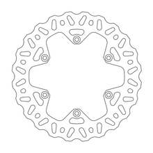 MOTO-MASTER Brake Rotor - Rear - Nitro 110363-PU