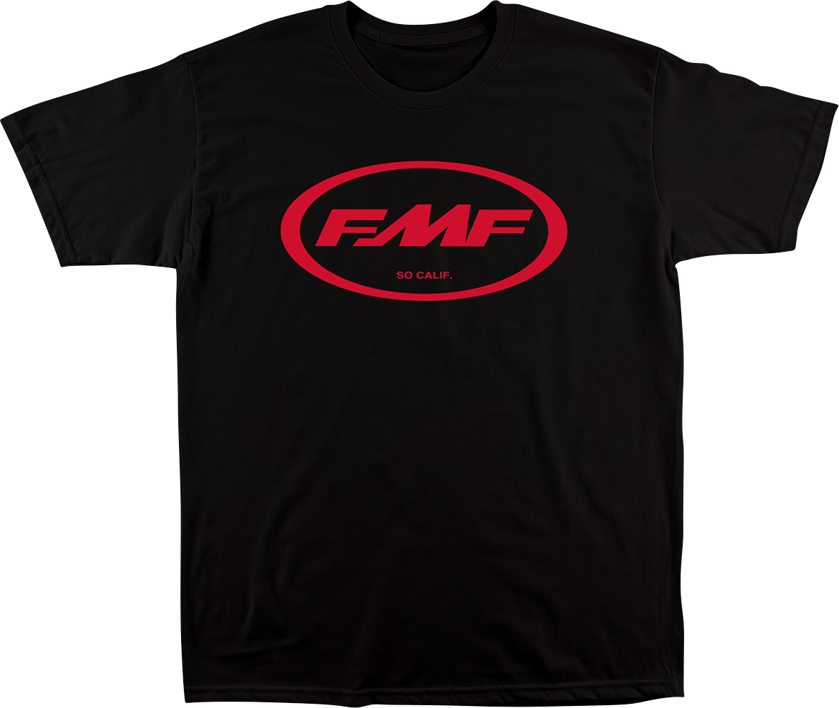 FMF Factory Classic Don T-Shirt - Black/Red - 2XL SP23118918BLR2X