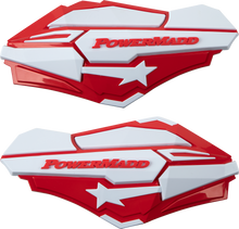 POWERMADD Sentinel Handguards - Red/White 34422