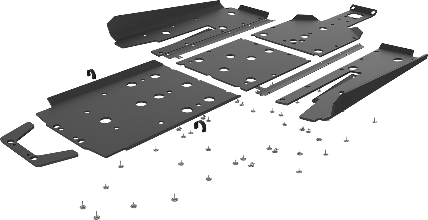 SEIZMIK Skid Plate - 2 Seat - Pkg. 2 of 2 - Polaris - RZR - Pro 76-10167KIT2