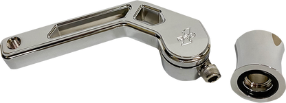 PRO-ONE PERF.MFG. T-Rex Shorty Shfiter Arm - Chrome - '88-'22 FL 500775
