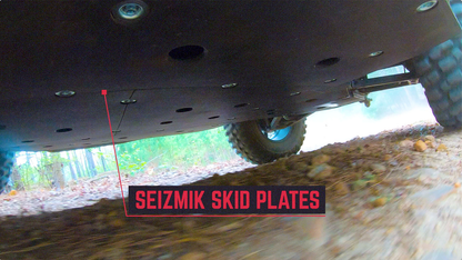 SEIZMIK Skid Plate - 4 Seat - Polaris - RZR - Turbo 76-10171KIT