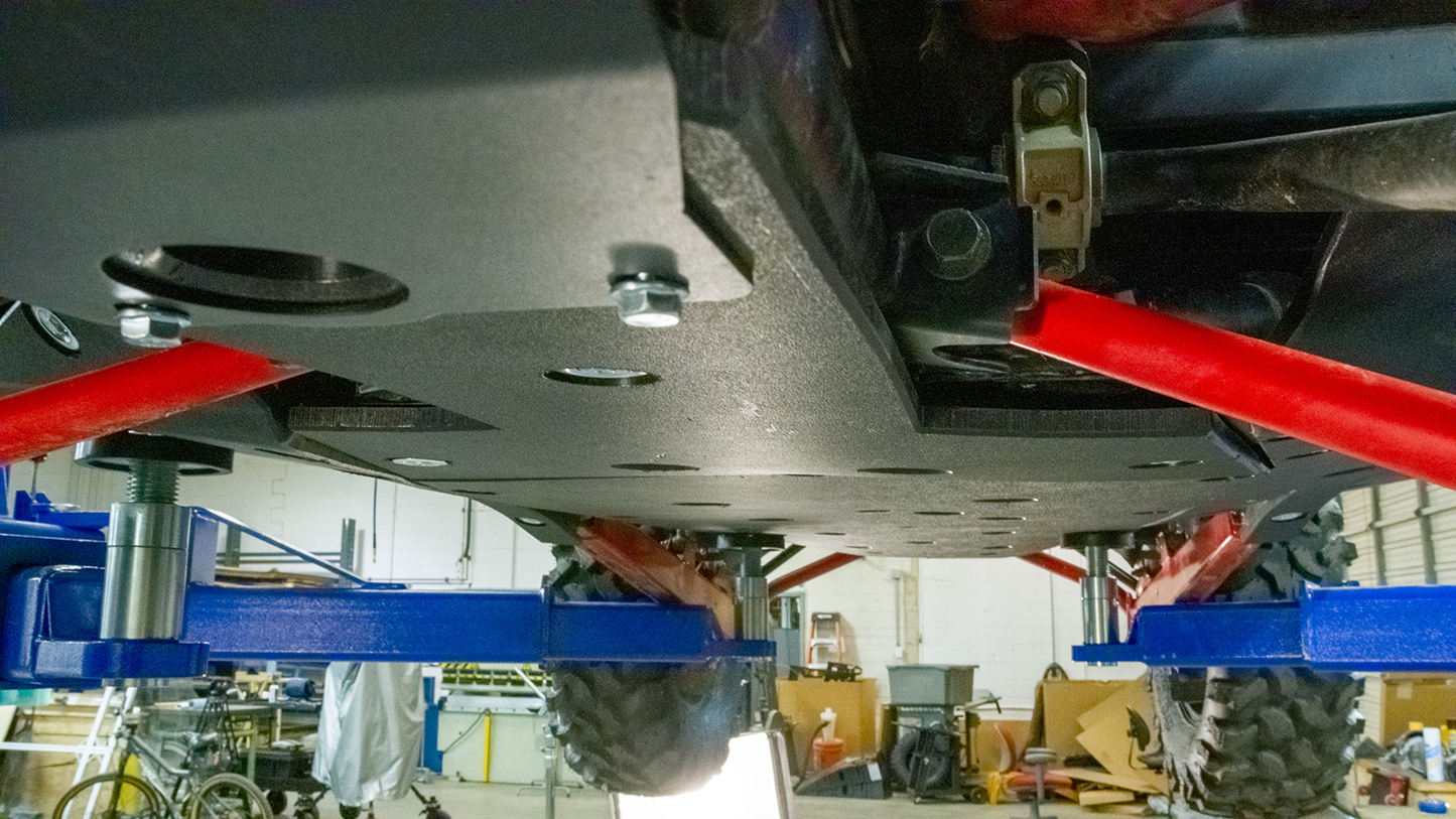 SEIZMIK Skid Plate - 2 Seat - Pkg. 2 of 2 - Polaris - RZR - Pro 76-10167KIT2