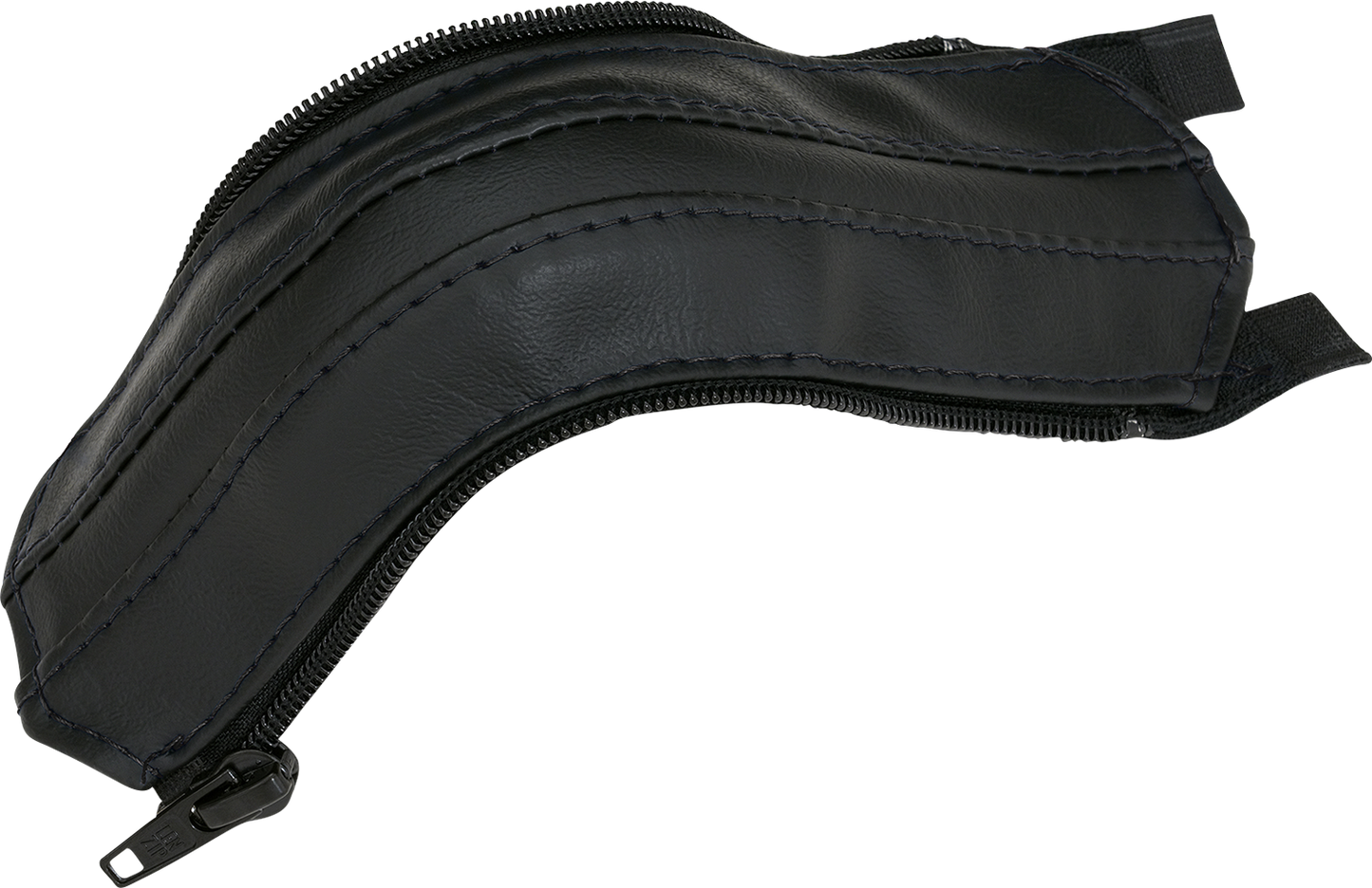 SHOW CHROME Grab Handle Cover - Black Stitch H44-2BK