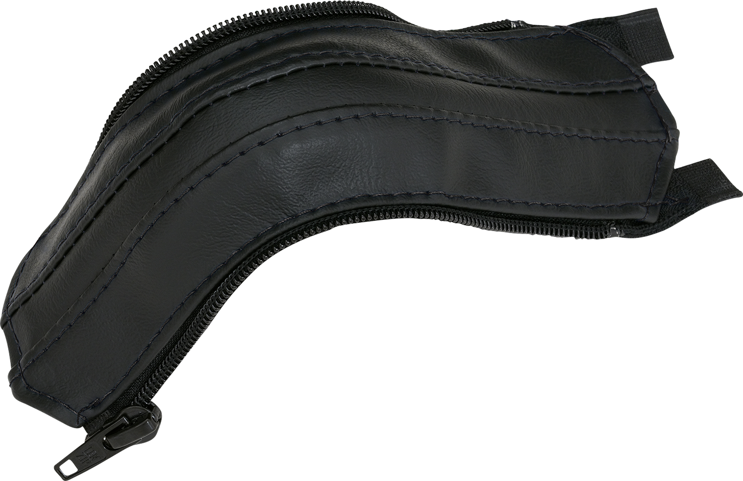 SHOW CHROME Grab Handle Cover - Black Stitch H44-2BK