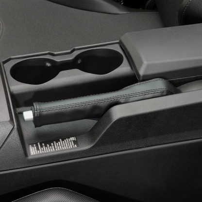 SHOW CHROME Kaliber E-Brake Handle Cover - Slingshot - Black Stitch H44-6BK