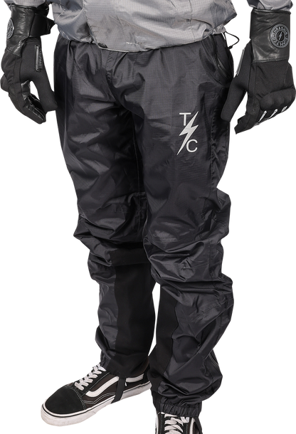THRASHIN SUPPLY CO. Mission Rain Pants - Black - 2XL/3XL TMJ-08-12