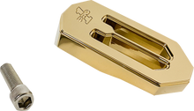 PRO-ONE PERF.MFG. Touring Brake Peg - Gold 500747TIN