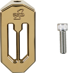 PRO-ONE PERF.MFG. Touring Brake Peg - Gold 500747TIN