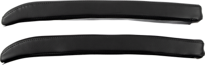 SHOW CHROME Kaliber Armrest Pads - Black w/ Black Stitching - Slingshot '15-'22 H44-1BK