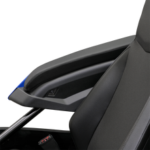 SHOW CHROME Kaliber Armrest Pads - Black w/ Black Stitching - Slingshot '15-'22 H44-1BK
