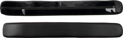 SHOW CHROME Kaliber Armrest Pads - Black w/ Red Stitching - Slingshot '15-'22 H44-1RED