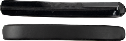 SHOW CHROME Kaliber Armrest Pads - Black w/ Black Stitching - Slingshot '15-'22 H44-1BK