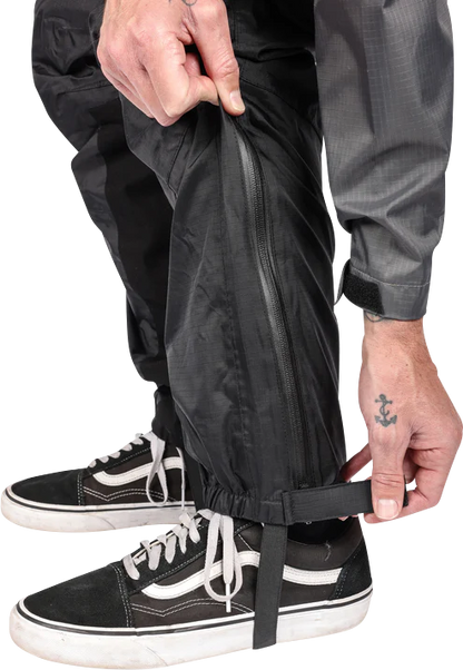 THRASHIN SUPPLY CO. Mission Rain Pants - Black - S/M TMJ-08-08