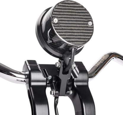 THRASHIN SUPPLY CO. Gauge Relocation Kit - Black TSC-2710-1
