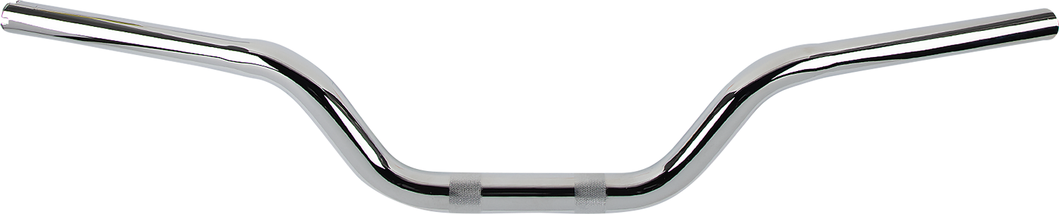 TODD'S CYCLE 1-1/8" Moto Handlebar - Chrome TD-118-00C