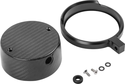 THRASHIN SUPPLY CO. Gauge Relocation Kit - Black TSC-2710-1