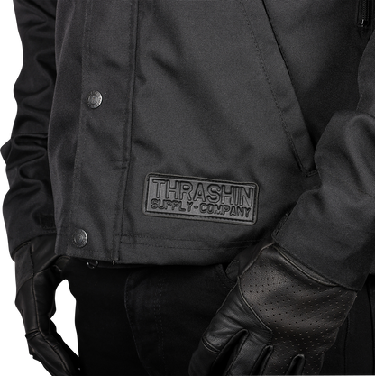 THRASHIN SUPPLY CO. Atlas v2 Riding Jacket - Black - Medium TMJ-09-09