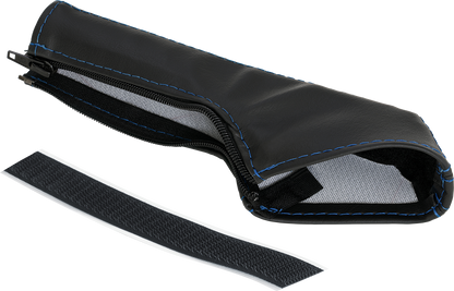 SHOW CHROME Kaliber E-Brake Handle Cover - Slingshot - Blue Stitch H44-6BLUE