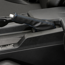 SHOW CHROME Kaliber E-Brake Handle Cover - Slingshot - Blue Stitch H44-6BLUE